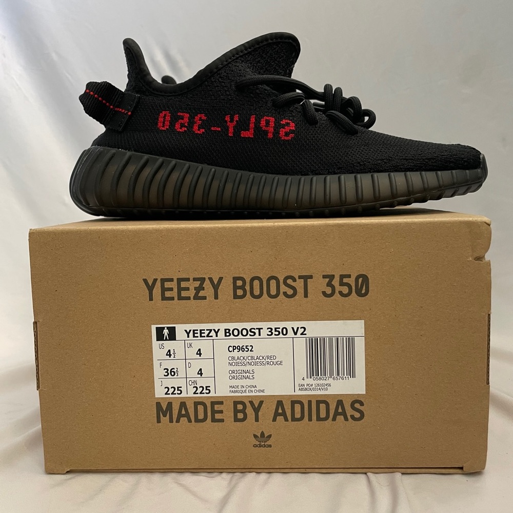 Adidas Yeezy Boost 350 V2 Bred Size 4.5 CP9652